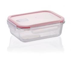 Tescoma FRESHBOX Rectangular Jarra 1L Transparente - Recipiente para Alimentos (210 mm, 160 mm, 70 mm)