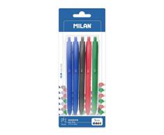 Milan P1 Touch Gomas De Borrar, Blanco, Pequeno, 5