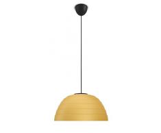 Philips myLiving Var - Lámpara colgante, iluminación interior, LED, metal, luz blanca cálida, color naranja
