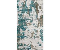 Homemania - Alfombra Impresa, 25% poliÃ©ster, 75% algodÃ³n, Multicolor