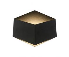 V-TAC Bridgelux - Aplique de 3 W, LED Up Down, Color Negro, luz 4000 K, 230 V