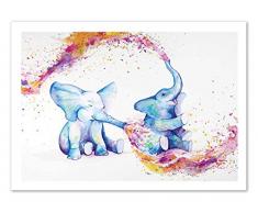 Wall Editions Art Poster 50x70 cm Cartel Papel Acolchado Mate 200g