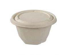 Tessera Bio Products QRSB1000 - Cuenco redondo para sopa de caÃ±a de azÃºcar, 1000 ml, capacidad de 125 unidades