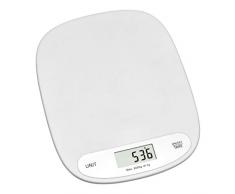 TFA Dostmann 50.2003.02 - Báscula digital de cocina con pantalla LCD, función de tara, sensor táctil de manejo, plástico