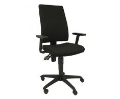 Piqueras Y Crespo (PIQU7) Silla Lezuza Aran Negro con Brazos Regulables Oficina, Talla unica