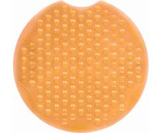 Grund SICURE Alfombrilla para bañera, 100% Caucho sintético, sin PVC, Naranja, 55 x 55 cm
