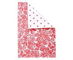 Feinkost Bar Posavasos, algodón, Rojo/Blanco, 48 x 31.5 cm