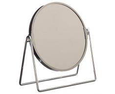 Espejo Giratorio con Patas D17 cm Plata