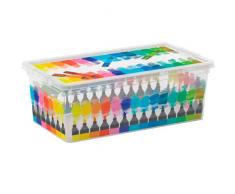 SIK KIS 8013183085902 Caja y Cesta de almacenaje - Cajas y cestas de almacenaje (Caja de almacenaje, Estampado, Rectangular)