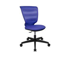 Topstar X-Pander Junior Silla giratoria Infantil, Tela, Azul, 54 x 44 x 89 cm