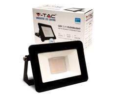 V-TAC Foco Led Exterior 20W Chip Samsung - [Ãltima GeneraciÃ³n] - Luz 4000k Blanco Neutro - 1510 Lumen - Proyector LED Exterior Impermeable IP65 - Foco LED para JardÃ­n, Garaje, BalcÃ³n - Color Negro