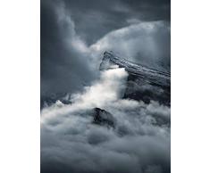 Komar Wandbild Von Arrowhead | Poster, Bild, Wohnzimmer, Schlafzimmer, Dekoration, Kunstdruck | ohne Rahmen | PSH101-30x40 fotomural, Grau, WeiÃ, Schwarz