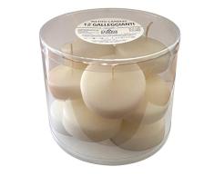 Risthò Velas Flotantes, Cera, Blanco, Talla Ãnica