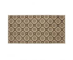 JVL Florance - Alfombrilla de Entrada pequeÃ±a (Polipropileno/lÃ¡tex, 110 x 57 x 1,2 cm), Color marrÃ³n