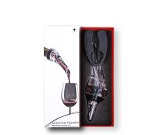 Aireador de vino Pourer + vino cortacápsulas, airear la vertedor de vino decantador vertedor para rojo/vino blanco
