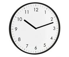 TFA Dostmann Reloj de Pared con diseño Moderno de su diseño 60,3026,01 Negro