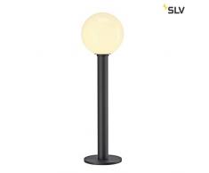 SLV gloo Pure 70 Pole, Outdoor lámpara de pie, E27, antracita, IP44 Lámpara, aluminio, 0 W