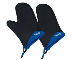 Spring 2094055002 Grips - Manoplas de cocina cortas (1 par), color azul