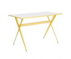 Home Office Escritorio Yuppie Amarillo