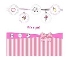 Blindecor Estor enrollable translÃºcido digital, Infantil,W-I-93052, 150X180 cm