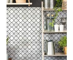 Adhesivos de azulejos | Adhesivo de azulejos de cemento â Adhesivo de azulejos de cemento â Adhesivo para pared baño y cocina 20 x 20 cm â 9 créditos adhesivos