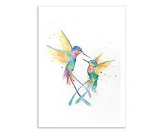 Wall Editions Art Poster 50x70 cm Cartel Papel Acolchado Mate 200g