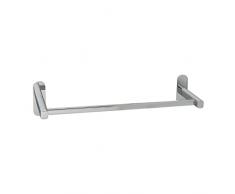 MAURER 60CM Barra 60 cm. Color INOX con Efecto Espejo, Autoadhesivo Resistente, Porta Toallas, Toallero Adhesivo Pared/Mueble, 0, Multicolor, Ãºnico