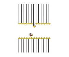 Komar Disney Wandbild Von fotomural, Negro, Blanco, 50 x 70 cm