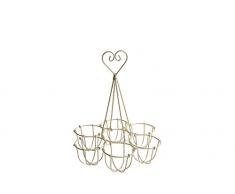 French Kitchen Collection Huevera, color blanco