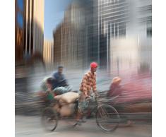 MAïLO/M-L VAREILLES - Impressions urbaines I - Cuadro Listo (30 x 30 cm, impresión Directa en acrílico)