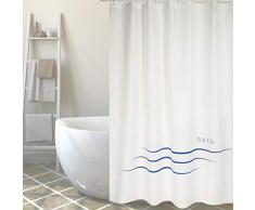 MSV Cortina DE BAÃO Poliester 180x200cm Premium PACCO, Multicolor, 180 x 200 cm