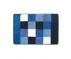 Sealskin Rosalyn Alfombra de Baño, Acrílico, Azul, 60x90x2 cm