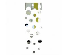 FLEXISTYLE Espejo Decorativo Circles, 3mm Acrylic Mirror from EU, Living Room, Bedroom, Hallway, Unbreakable, DIY Home Decoration, Silver, Made in EU