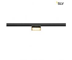 SLV M de Track M Adjustable Light para M bajo voltaje de corriente y carril vitrina, aluminio, color negro