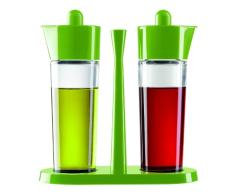 KUHN RIKON Design Bistro - Aceitera y vinagrera, Color Verde