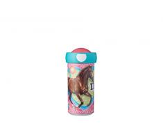 Mepal - Vaso Escolar Campus - Vaso de Bebida - Taza Escolar a Prueba de Fugas para NiÃ±os - Vaso de Bebida Reutilizable - Sin BPA y apto para Lavavajillas - 300 ml - My Horse