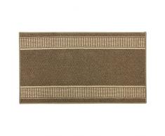 JVL Granada - Alfombrilla de Entrada, Lavable a mÃ¡quina, Polipropileno/lÃ¡tex, marrÃ³n/Beige, 120 x 67 x 1,2 cm
