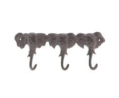 Clayre & Eef 6Y3201 - Perchero (Aprox. 29 x 3 x 12 cm.
