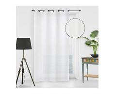 Soleil docre Noemie - Visillo (poliÃ©ster, 140 x 250 cm), Color Blanco