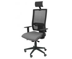 Piqueras Y Crespo (PIQU7) Silla Horna Bali Gris Claro Oficina, Talla Unica