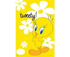 empireposter 737632 Looney Happy - tweeety Jump - Film TV kinderfern SEH Serie Impresión Póster, Papel, 91,5 x 61 x 0,14 cm