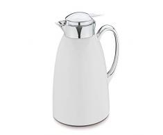 Cilio Venezia - Jarra tÃ©rmica (Acero Inoxidable, 1 L), Color Blanco