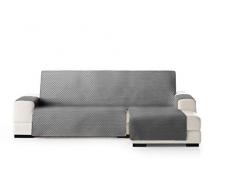 Eysa Oslo Funda, Poliéster, C/6 Gris-Gris, Chaise Longue 240cm. Válido para sofá Desde 250 a 300cm