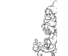 Komar Disney Wandbild Von fotomural, Negro, Blanco, 40 x 50 cm