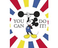 Komar Disney Wandbild Von fotomural, carbÃ³n, 40 x 50 cm