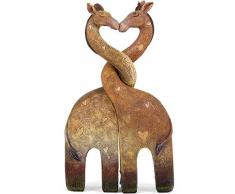 Jones Home & Gift Resina sandiches de la Estatua de la Decorativa de diseño Manchester United F.C, diseño de Estampado de Jirafa