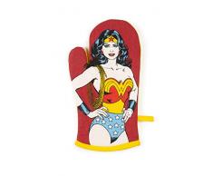 Excelsa Wonder Woman Guante de Horno, Talla Ãºnica, Forro 100% algodÃ³n, Relleno de poliÃ©ster