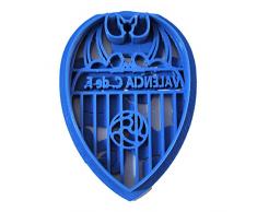 Cuticuter FÃºtbol Valencia Cortador de Galletas, Azul, 8x7x1.5 cm