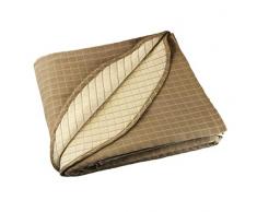 Mimosa Cama 150 cm, Beige, 240x275 cm