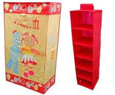 WESCO In The Night Garden Stuffit Armario de Cremallera y Estampados para Colgar de la Unidad